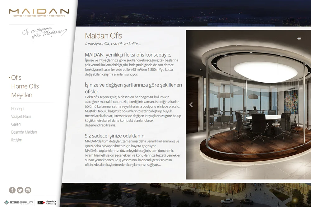 Maidan UI/UX Maidan Ofis Tasarımı