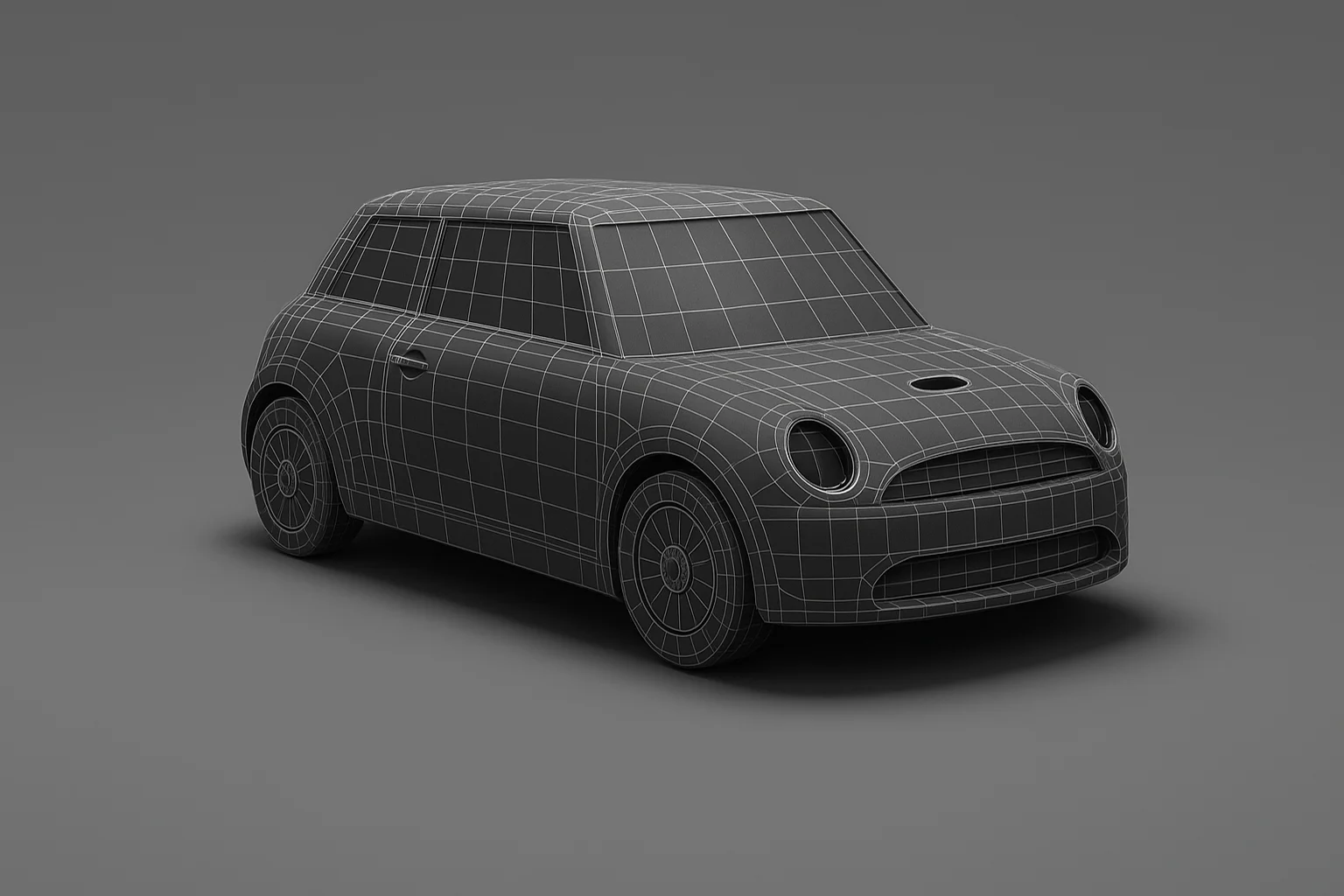 3 Boyutlu Tasarımlar 3D Araç Blueprint