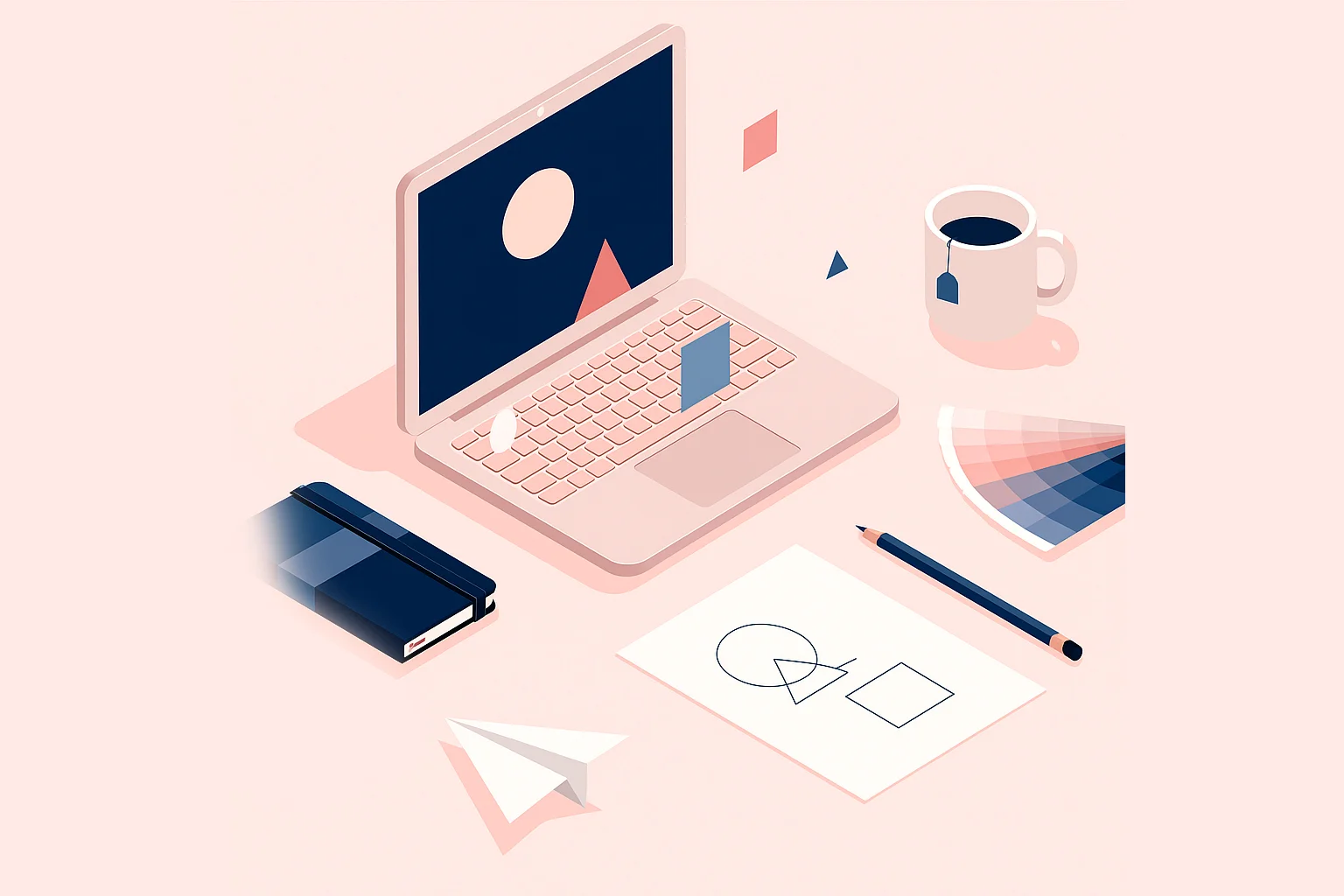 Web Uygulama Arayüz Tasarımı Pembe Eskiz